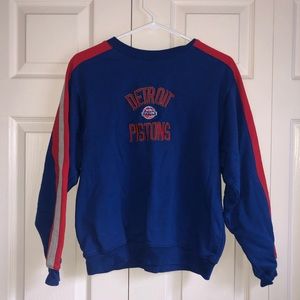 Vintage Detroit Pistons Adidas Crewneck Sweatshirt